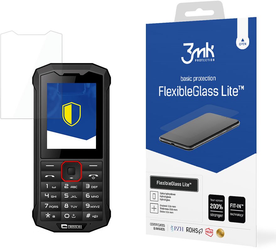 CROSSCALL SPIDER-X4 - 3MK FLEXIBLEGLASS LITE