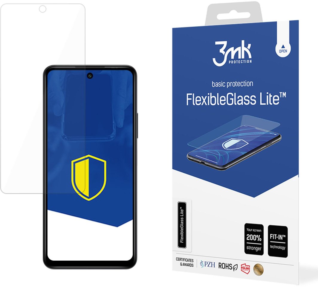 BLU BOLD K10 - 3MK FLEXIBLEGLASS LITE