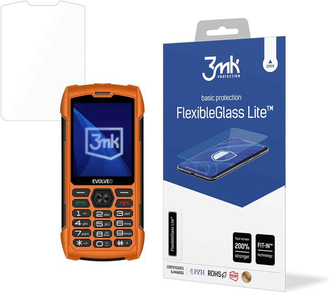EVOLVEO STRONGPHONE H1 - 3MK FLEXIBLEGLASS LITE