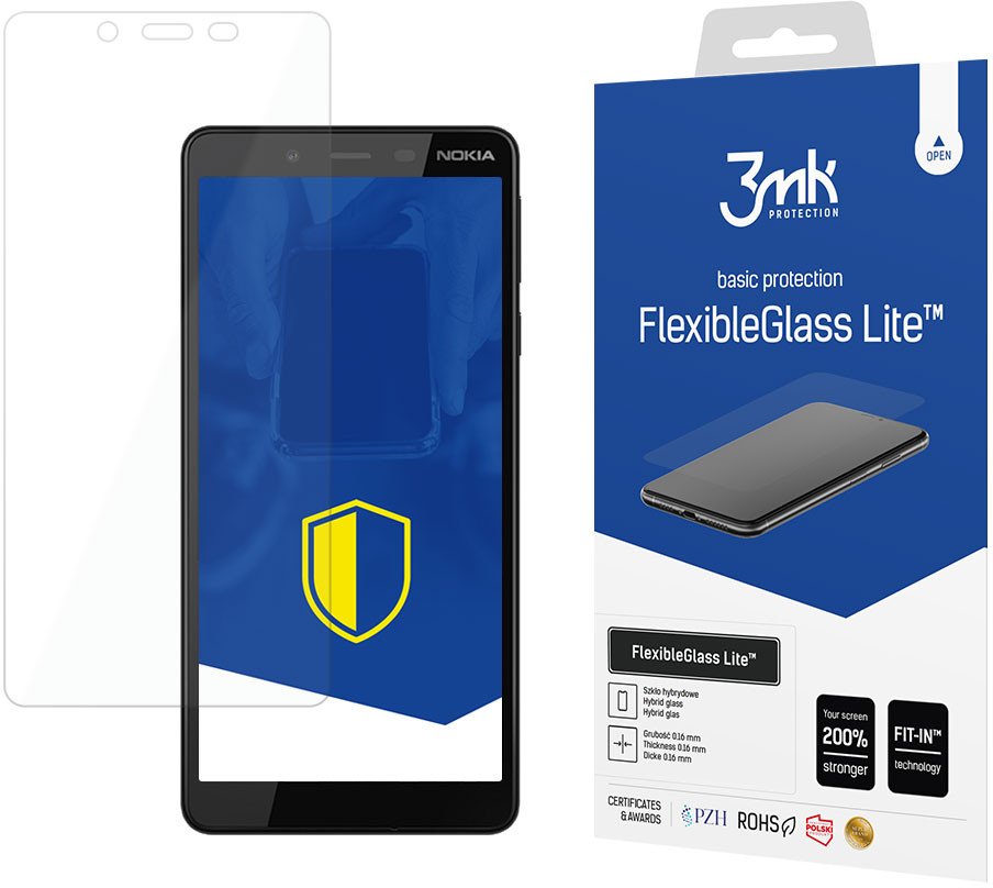 NOKIA 1 PLUS - 3MK FLEXIBLEGLASS LITE 1