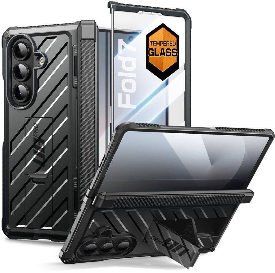 Supcase Etui + szkło Supcase UB Pro BackSP 9H do Galaxy Z Fold7 czarne 1