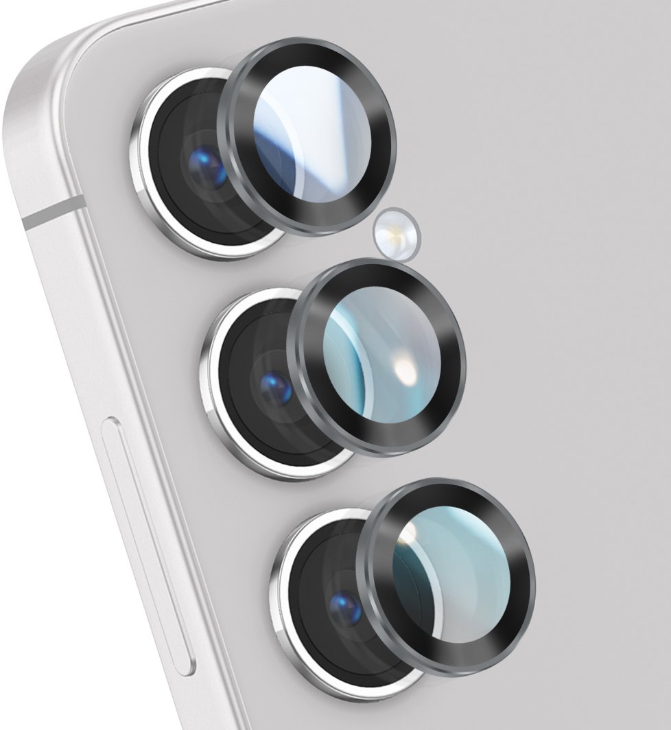 Szkło hartowane Forcell Premium do aparatu - do Samsung Galaxy S24 Plus Szary 1