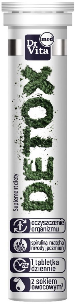 DR VITA_Med Detox suplement diety tabletki musujące 20 sztuk 1