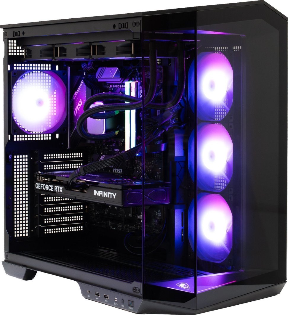 Komputer Game X G700, Ryzen 9 9950X3D, 128 GB, RTX 5080, 1 TB M.2 PCIe 1