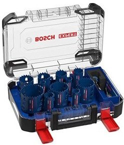 bosch powertools Bosch hole saw Tough material set 14 pieces - 2608900447 EXPERT RANGE 1
