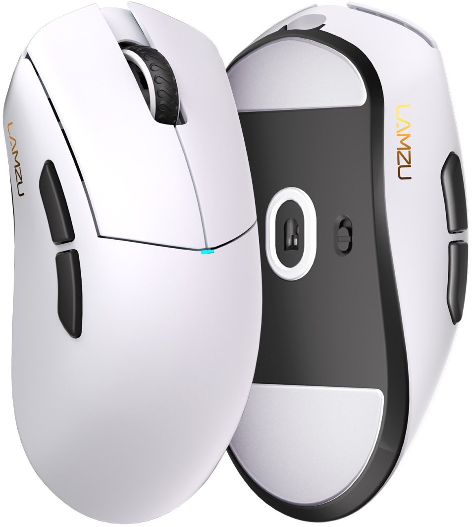 Mysz Lamzu Paro Aurora 8K Wireless White 1