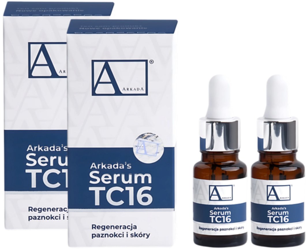 2x Arkada Serum Kolagenowe TC16 regeneracja paznokci i skóry 11ml 1