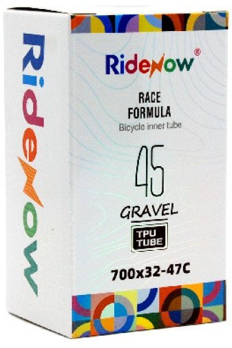 Dętka TPU RideNow LIGHT GRAVEL/MTB 700x32-47c 45g presta 85mm ALU 1