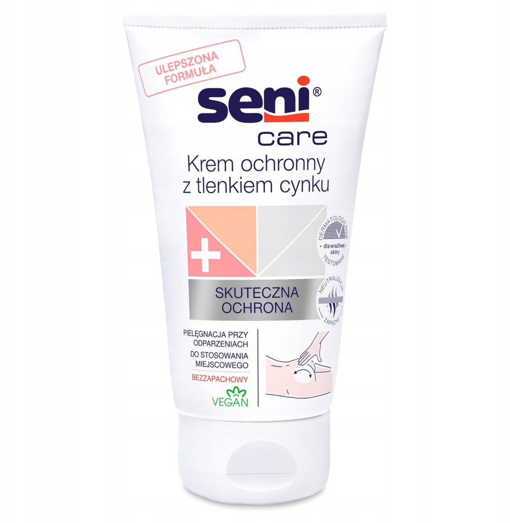 Krem ochronny przeciw odparzeniom z tlenkiem cynku Seni Care 100 ml 1