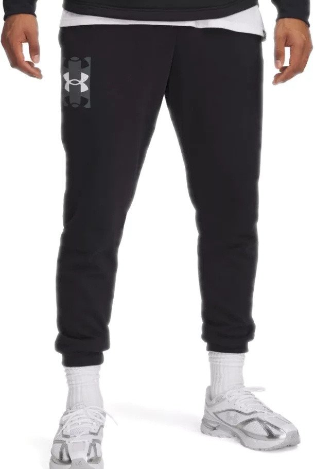 SPODNIE MĘSKIE DRESOWE DRESY UA 1390144-001 R.2XL 1