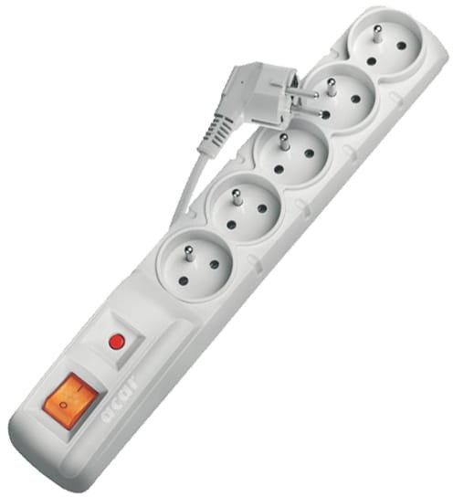 Listwa przeciwprzepięciowa EMOS Acar F5P53876 5gniazd, 5metrów 1