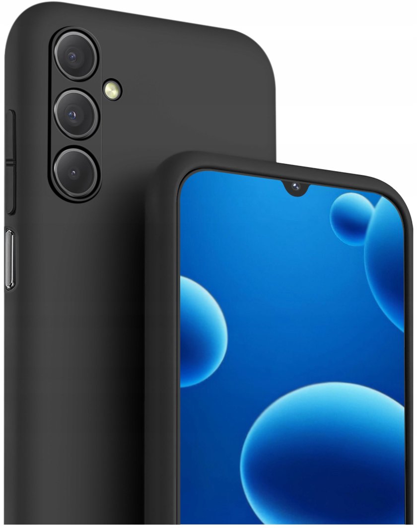 Etui do Samsung A26 5G CASE Silicone ELASTYCZNE + Szkło OCHRONNE 9H 1