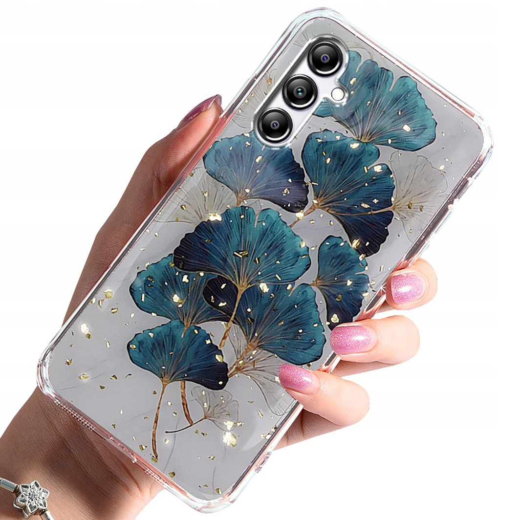 Etui do Samsung Galaxy A15 4G | A15 5GCase Glamour PLECKI + Szkło OCHRONNE 1