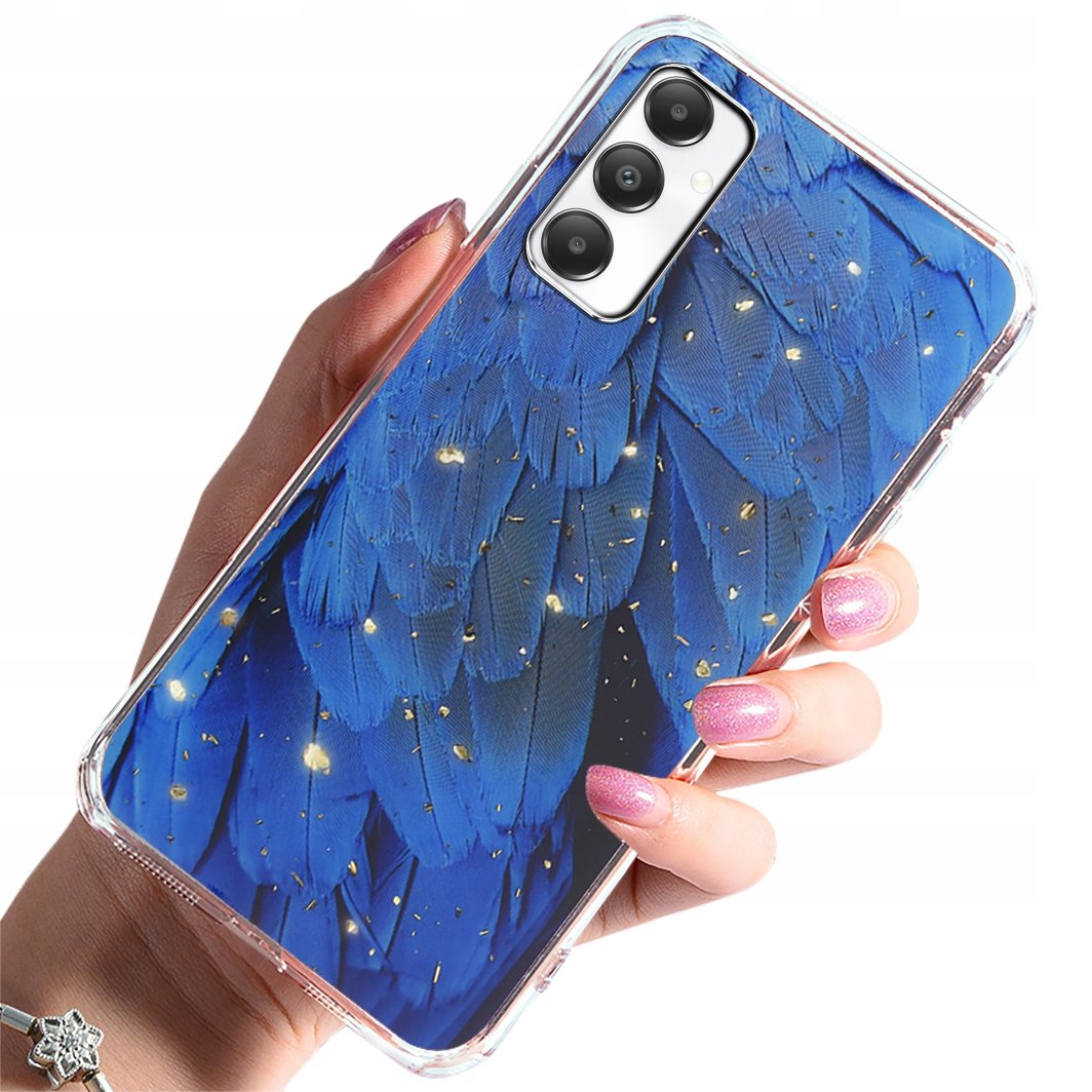Etui do Samsung Galaxy A25 5G | Case Glamour PLECKI + Szkło 9H OCHRONNE 1