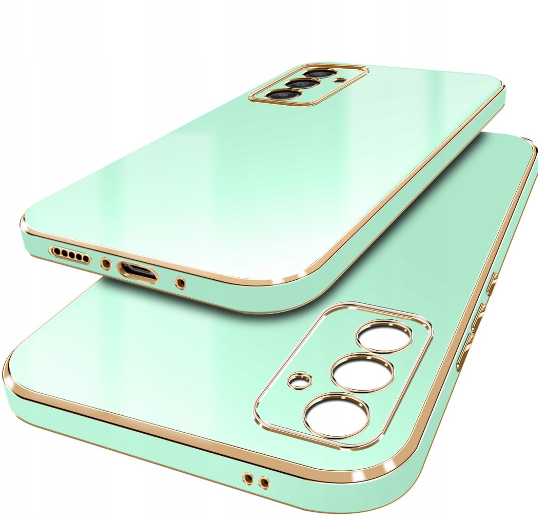 Etui do Samsung Galaxy A35 5G GOLDEDGE CASE GLAMOUR PLECKI + Szkło 9H 1