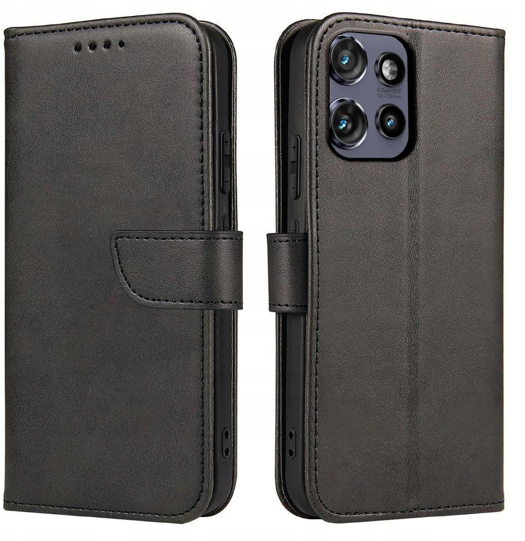 Etui do Motorola EDGE 50 Neo| Skórzane PORTFEL SKIN CASE + Szkło 9H 1