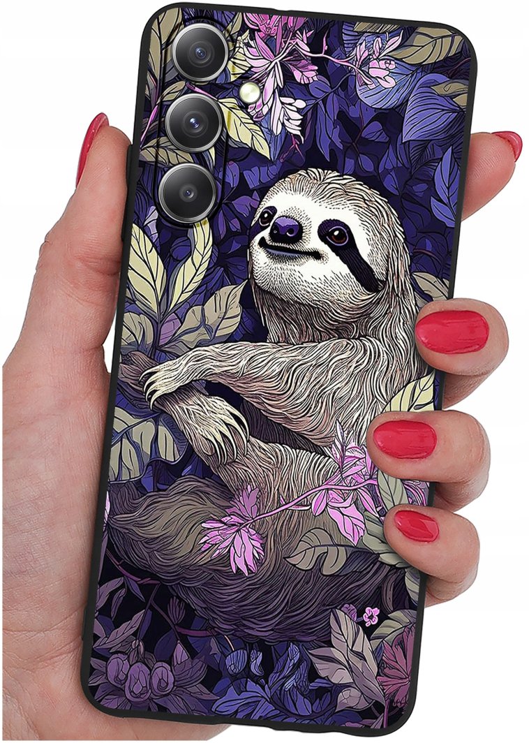 ETUI do Samsung S25+ Plus | WZORY | SILIKONOWE MATT CASE + SZKŁO 9H 1