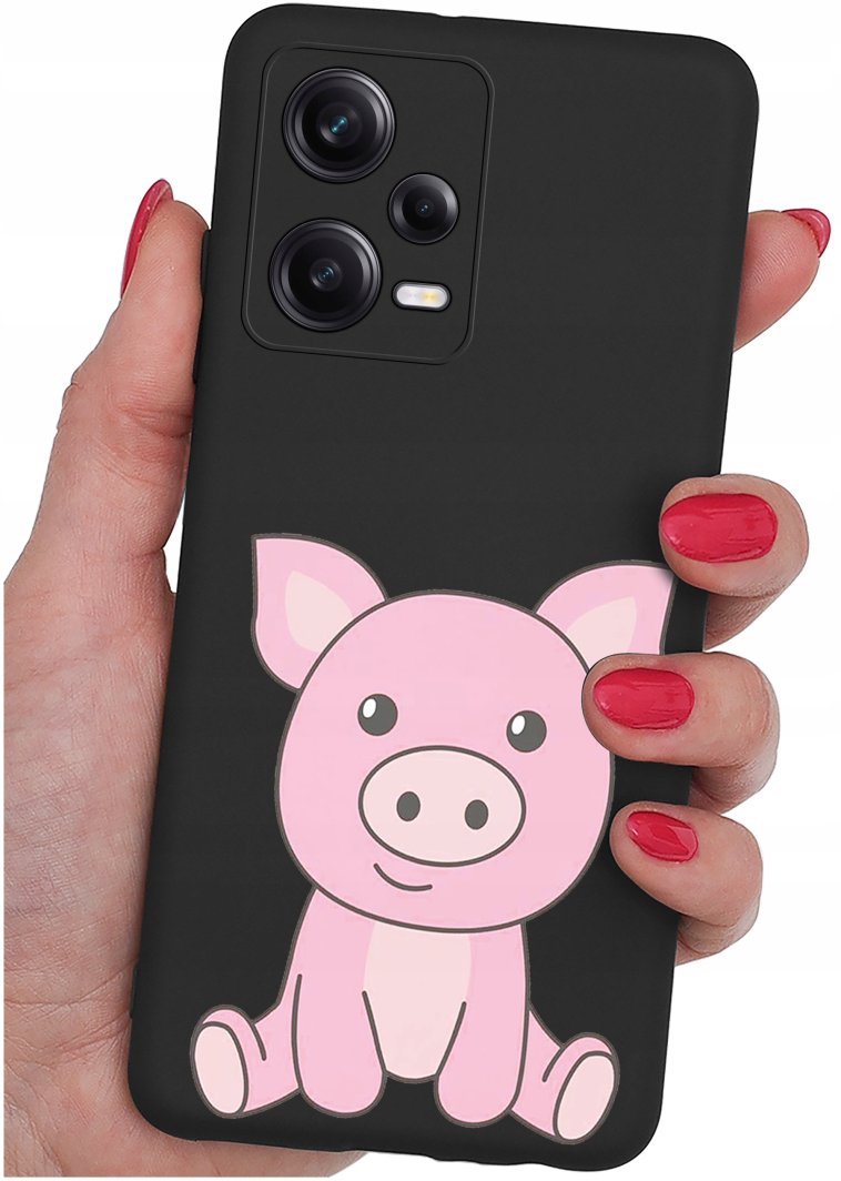 ETUI do Xiaomi Redmi Note 12 5G |Poco X5 5G | WZORY | SILIKONOWE MATT SZKŁO 1