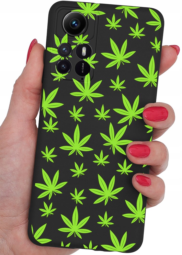 ETUI do Xiaomi Redmi Note 12S CASE WZORY + SZKŁO 1