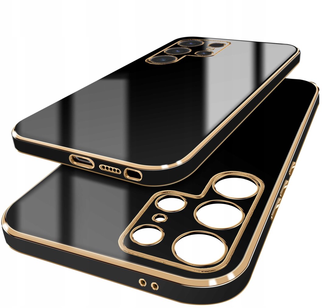 Etui do Samsung Galaxy S25 Ultra SILIKONOWE ELEGANCKIE SLIM + Szkło 9H 1