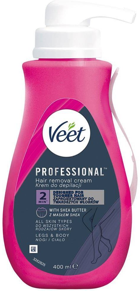 Plaukų šalinimo kremas Veet Professional, 400 ml 1