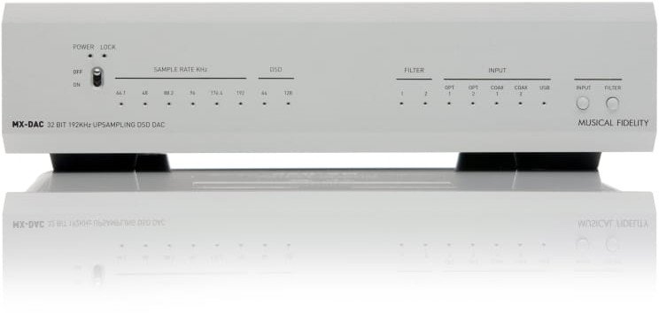 Przetwornik cyfrowo-analogowy Musical Fidelity MX DAC srebrny 1