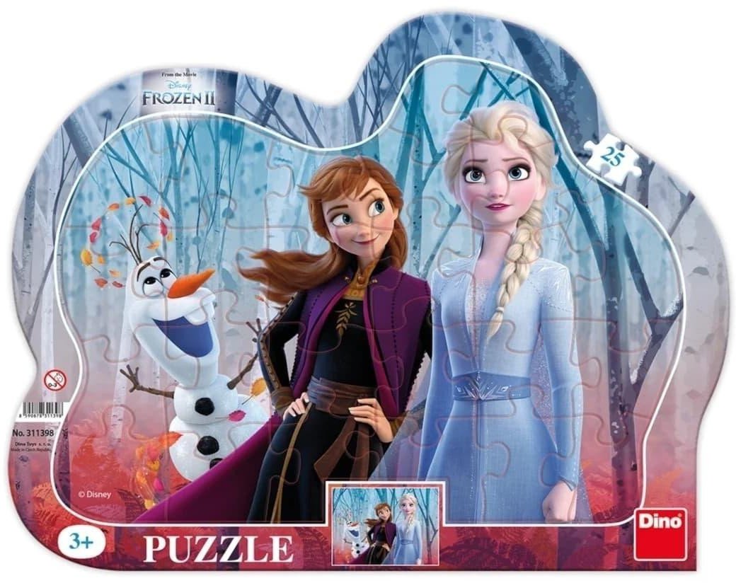 Puzzle 25 ramkowe Kraina Lodu Frozen II Przyjaciel 1