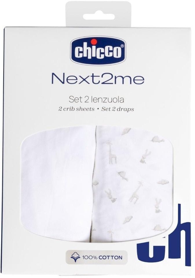 Prześcieradło Next2Me Forever G/D bawełna cloud 1