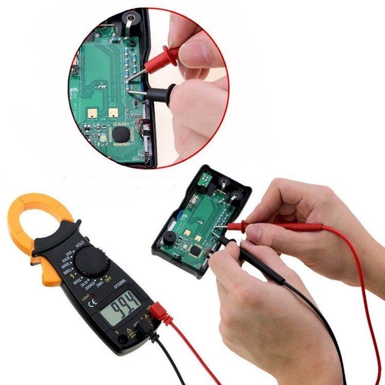 MIERNIK MULTIMETR CĘGOWY CYFROWY ELEKTRONICZNY LCD UNIWERSALNY 1
