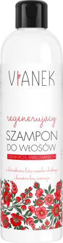 Vianek Regenerujący szampon do włosów farbowanych ciemnych 300ml 1
