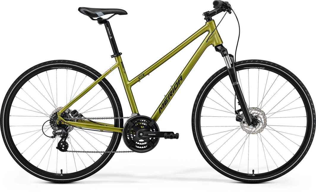 Merida CROSSWAY 10 Lady 28" 25' Wybierz rozmiar ramy: XXS, Wybierz kolor: SILK FALL GREEN (BLACK) 1