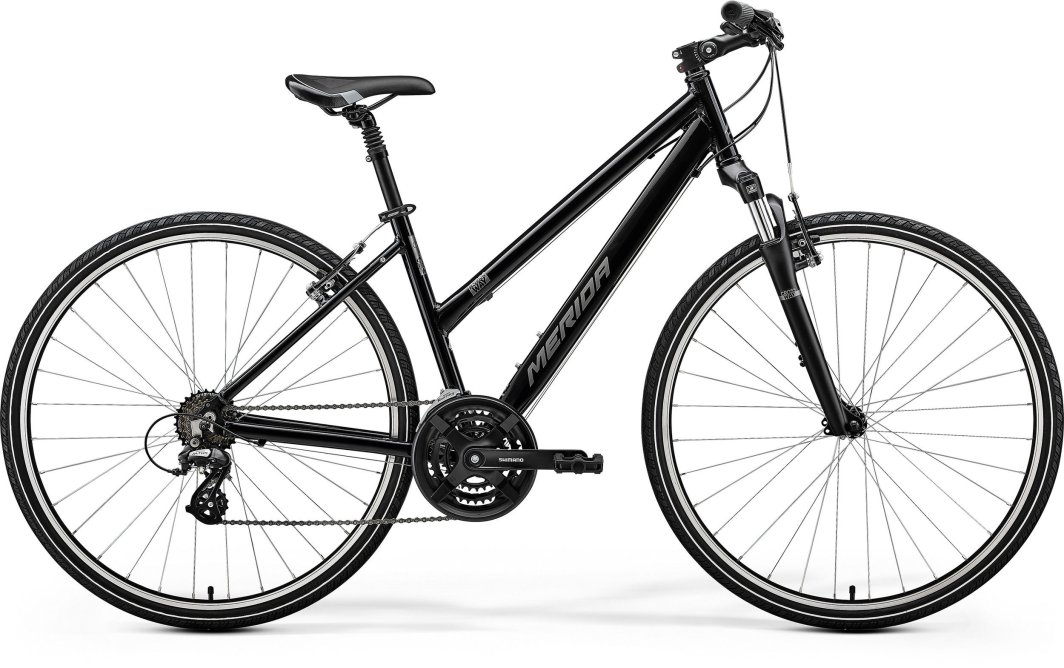 Merida CROSSWAY 10-V SE Lady 28" 25' Wybierz rozmiar ramy: M, Wybierz kolor: BLACK (SILVER) 1