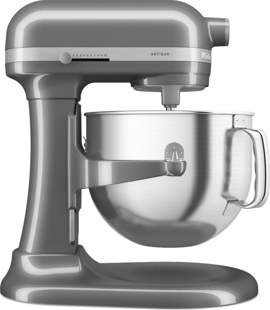 Kitchenaid 5KSM70SHXEMS Artisan Küchenmaschine 6,6L Medallion Silber 1