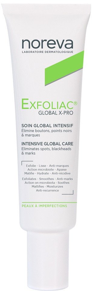 Noreva Exfoliac Global X-Pro intensywnie działający krem na niedoskonałości 30ml 1