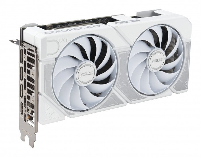 Karta graficzna Asus Dual GeForce RTX 5060 Ti White OC 16GB GDDR7 DLSS4 (DUAL-RTX5060TI-O16G-WHITE) 1