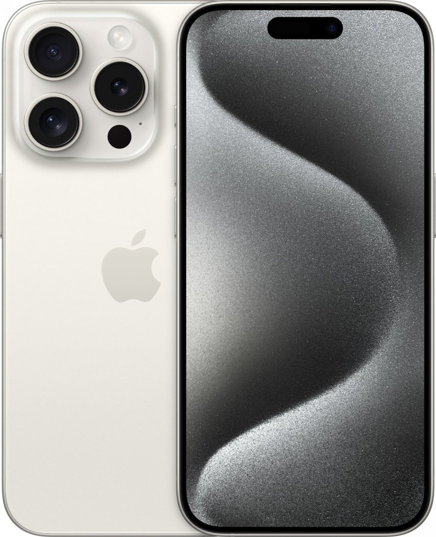 Smartfon Apple  iPhone 15 Pro 5G 8/1TB Biały  (MTVD3QN/A) 1