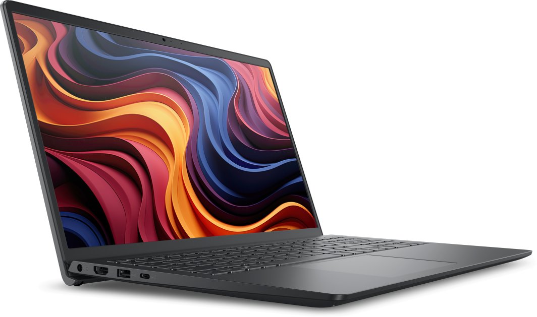 Dell 15 DC15255/AMD Ryzen 5 7530U/16GB/512GB SSD/15.6" FHD/AMD Radeon/WLAN + BT/US Kb/3 Cell/W11Home/Carbon Black/3yrs Basic onsite 1