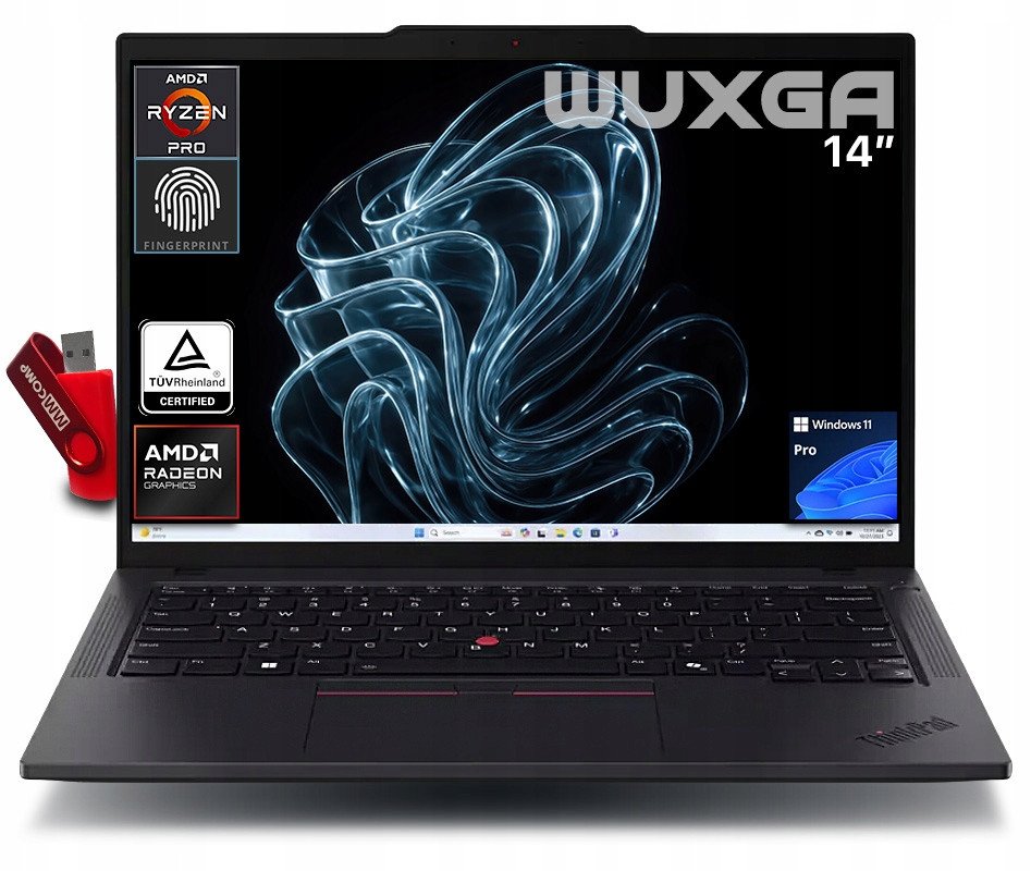 Laptop Lenovo Thinkpad T14 G5 Ryzen 7 64GB 2TB 14" 1920x1200 AMD W11 BIZNES 1