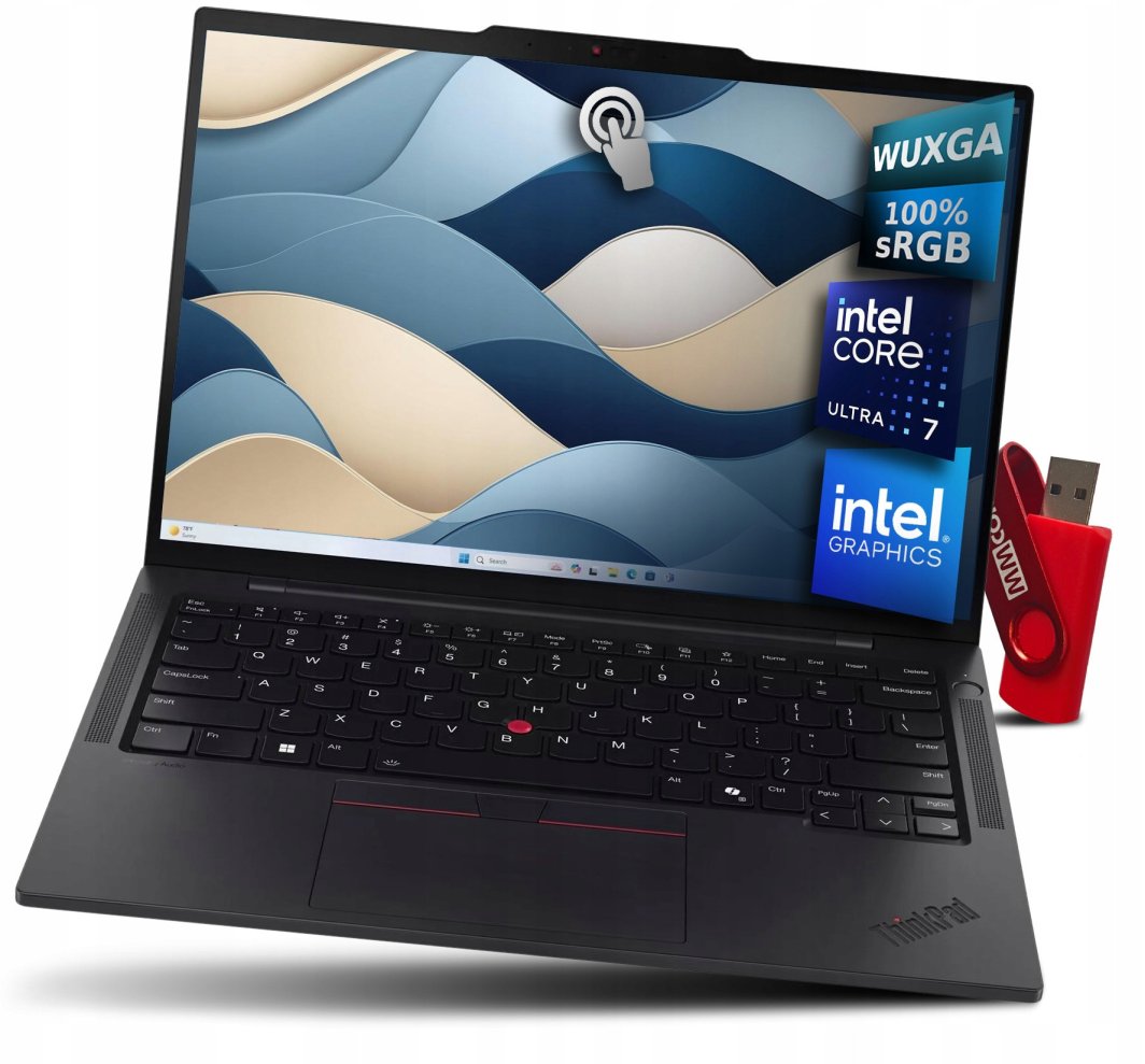 Laptop DOTYKOWY Lenovo Thinkpad T14s G5 Ultra 7 32GB 1TB 14" 1920 x1200 IPS 1