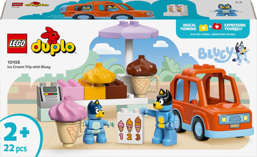 LEGO Duplo Wyprawa po lody z Blue (10458) 1