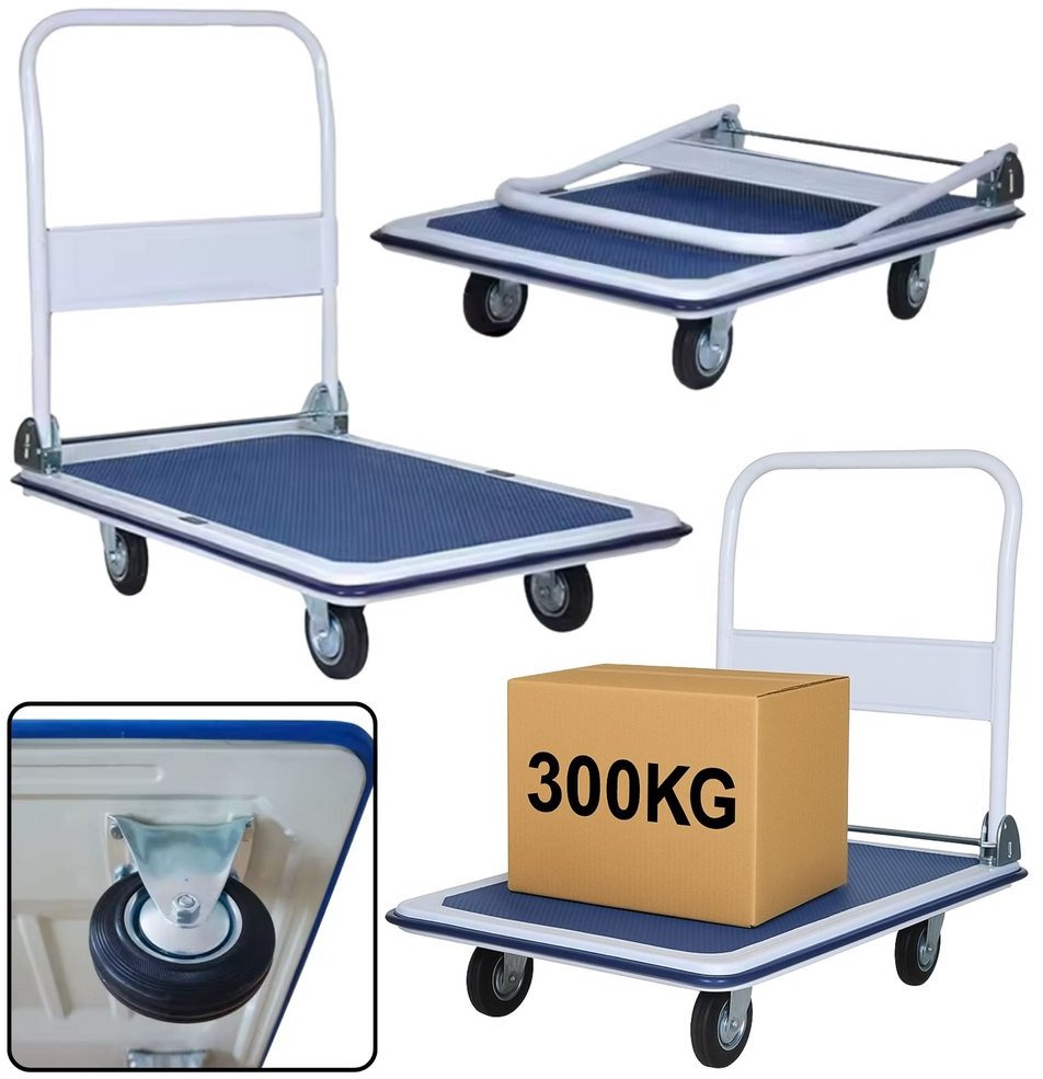 Wózek Platformowy Transportowy Magazynowy Do 300kg LEAN 1