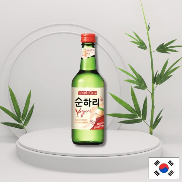Soju jogurtowe koreański napój alkoholowy destylowany z ryżu Somaek można pić z piwem 12% 350ml 1