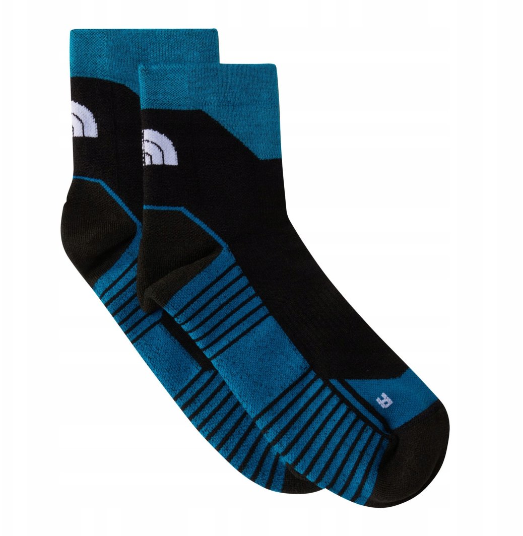 Skarpety turystyczne The North Face Hiking Quarter Sock - black/adriatic blue rozmiar: s 1