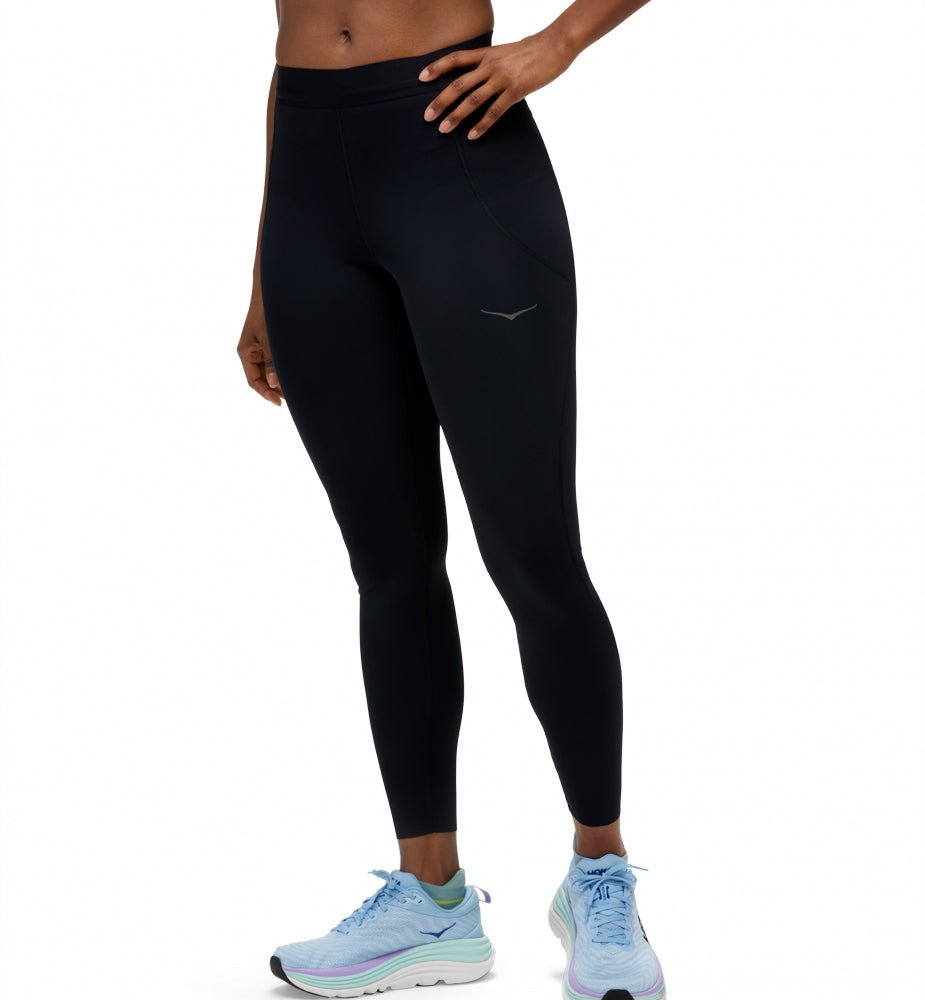 Legginsy damskie do biegania Hoka Novafly Run Tight 25 - black rozmiar: s 1