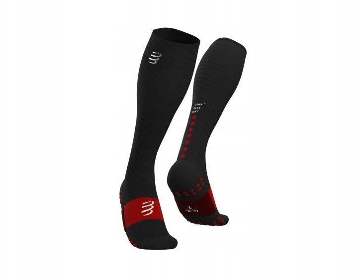 Skarpety kompresyjne Compressport Full Socks Recovery - black rozmiar: s 1