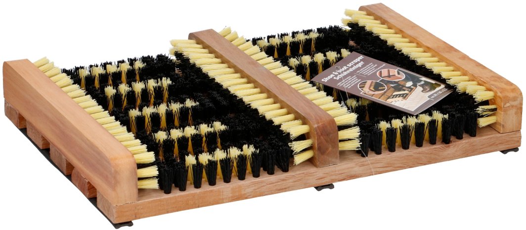 SHOE SCRAPER BRUSH MAT WD