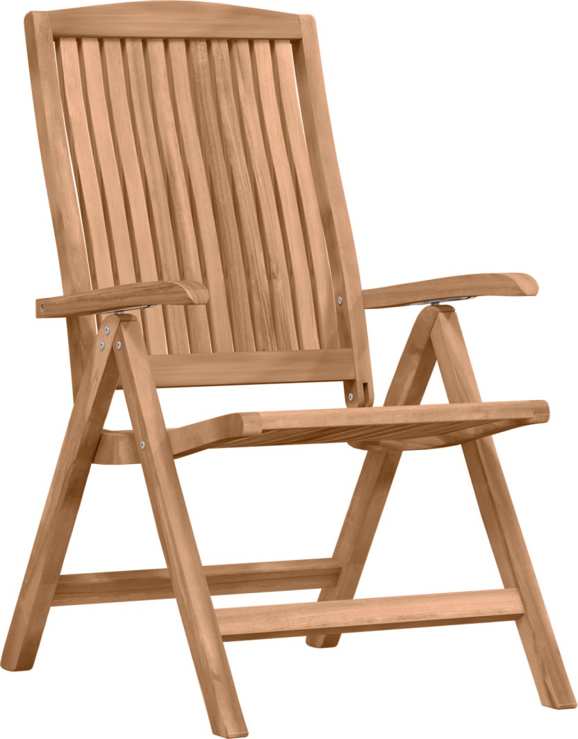 vidaXL Zestaw Mebli Ogrodowych w Litej Drewno Tekowej - 3 Części 1