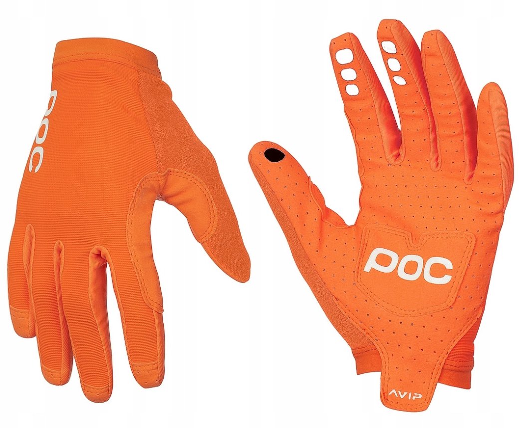 Rękawiczki rowerowe POC AVIP Glove Long - zink orange rozmiar: S 1