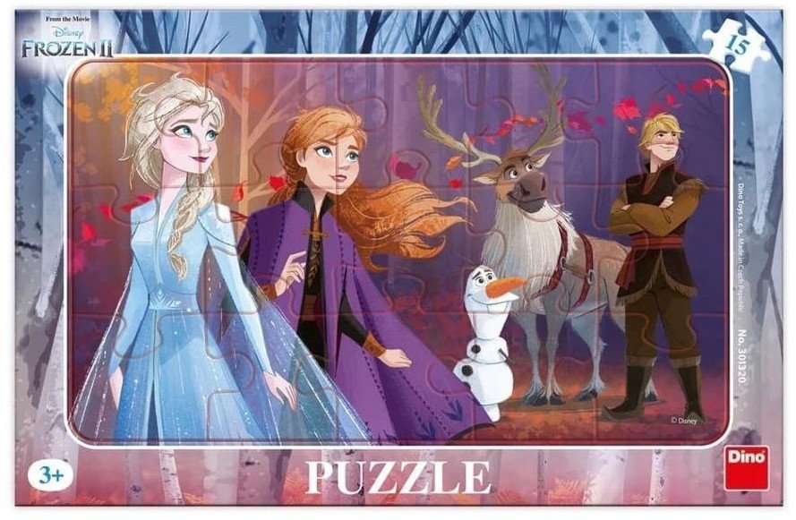 Puzzle 15 ramkowe Kraina Lodu Frozen II 1