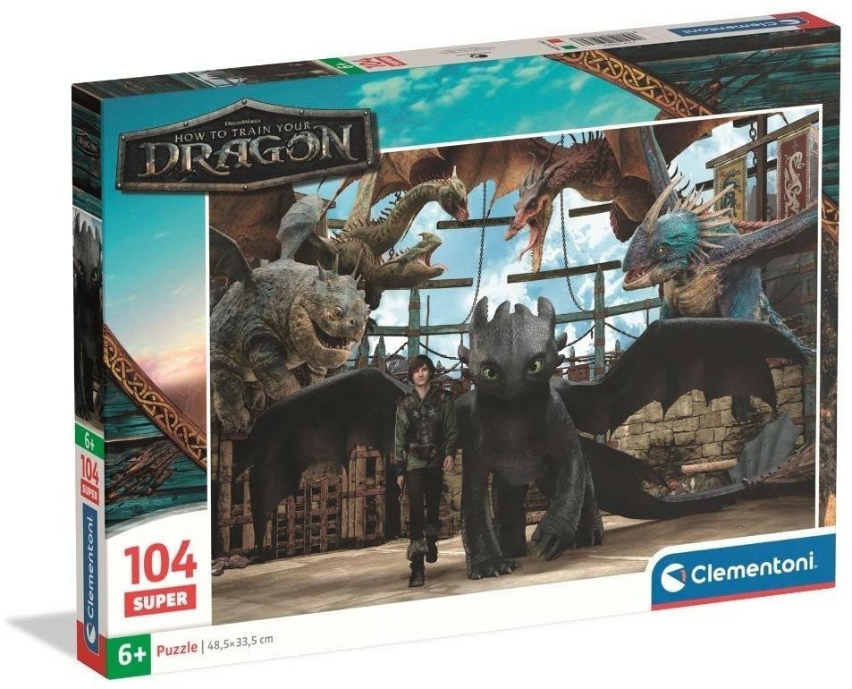Puzzle Super 104 How to Train Your Dragon 1